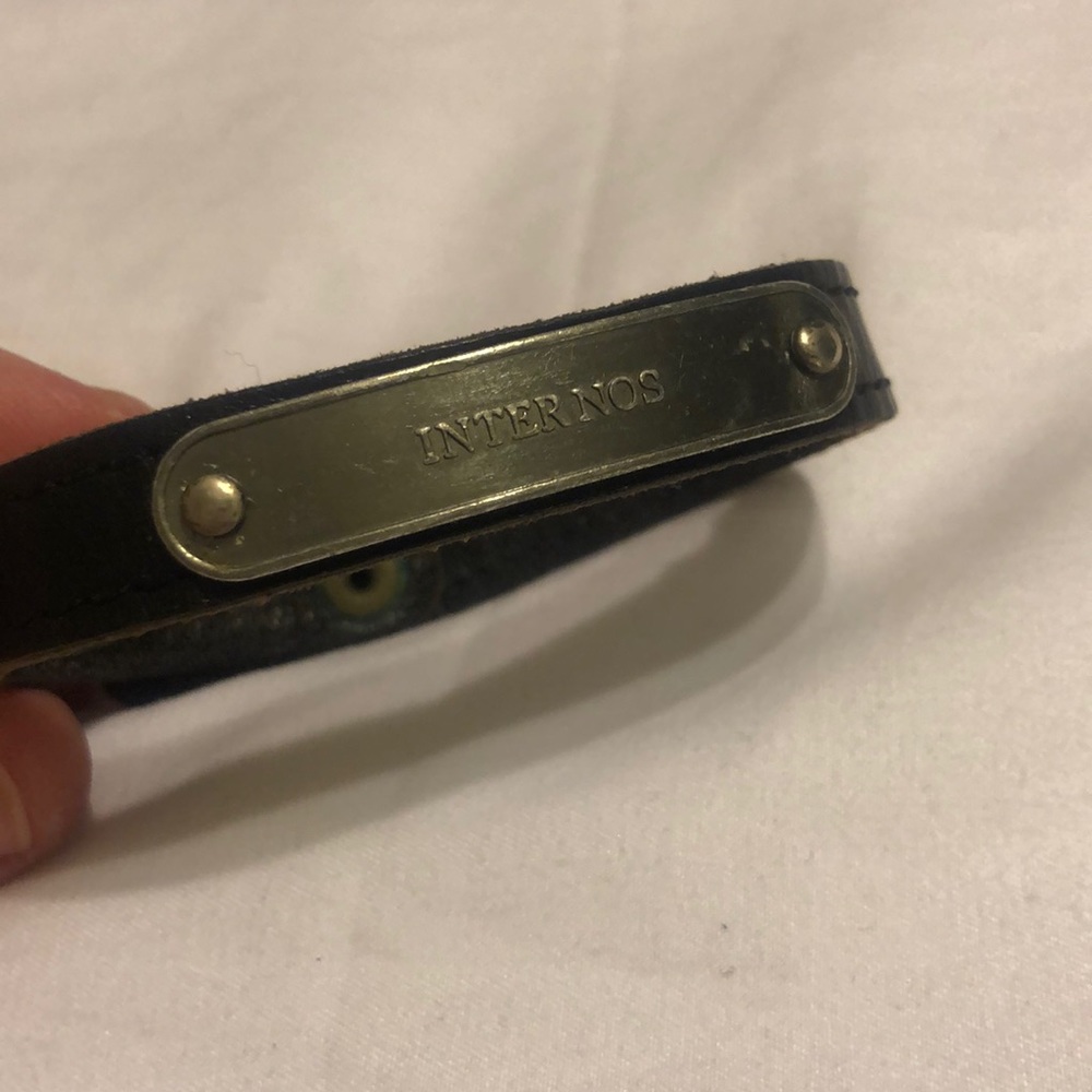 Marc Jacobs leather bracelet